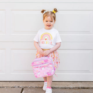 Sweet Wink Pencil Rainbow Preschool S/S White Tee, Sweet Wink, 1st Day of Preschool, 1st Day of School, Back to School, cf-size-7-8y, cf-type-tee, cf-vendor-sweet-wink, First Day of Preschool