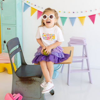 Sweet Wink Preschool Retro Short Sleeve Tee - White