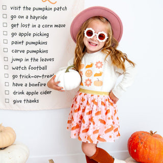 Sweet Wink Pumpkin Pie Smiley Thanksgiving Sweatshirt - Natural, Sweet Wink, cf-size-2t, cf-size-3t, cf-size-4t, cf-size-5-6y, cf-size-7-8y, cf-type-tee, cf-vendor-sweet-wink, Pumpkin Pie, Pu