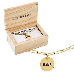 Santa Barbara Design Studio Link Necklace - Mama