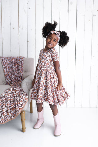 Dream Big Little Co, Dream Big Little Co Western Dreamzzz Dream Ruffle Dress - Basically Bows & Bowties