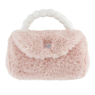 Stephan Baby Plush Rattle - Blush Purse