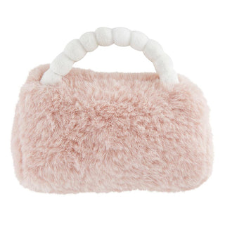 Stephan Baby Plush Rattle - Blush Purse