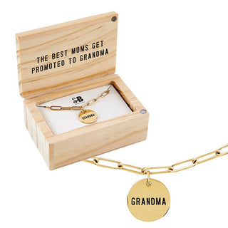 Stephan Baby Link Necklace - Grandma