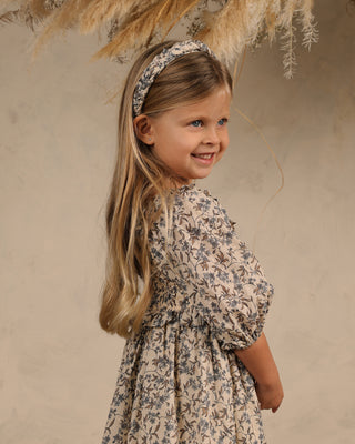 Noralee Junie Dress in Vintage Blue Floral