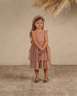 Noralee Valentina Dress in Dusty Rose