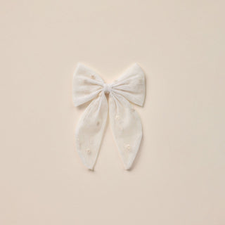 Noralee Oversized Bow in Ivory