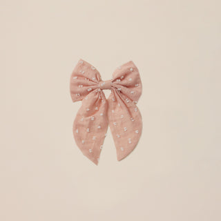 Noralee Oversized Bow in Rose