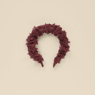 Noralee Gathered Headband in Fig