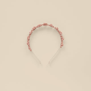 Noralee Floral Headband in Dusty Rose