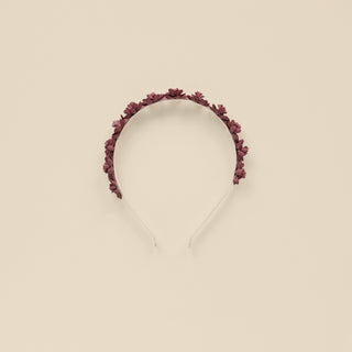 Noralee Floral Headband in Fig