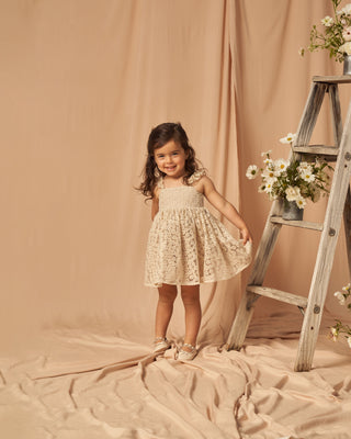 Noralee, Noralee Mara Dress in Champagne Daisy - Basically Bows & Bowties