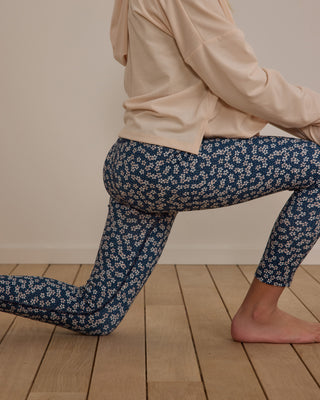 Play by Rylee & Cru Basic Legging - Blue Floral