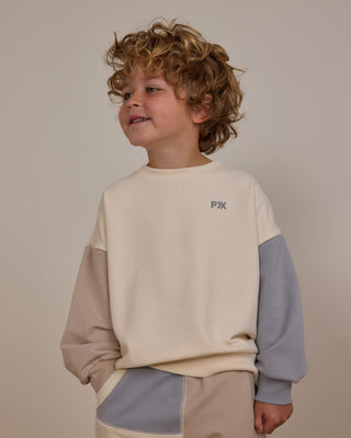 Rylee & Cru, Play by Rylee & Cru Relaxed Sweatshirt - Color Block - Basically Bows & Bowties