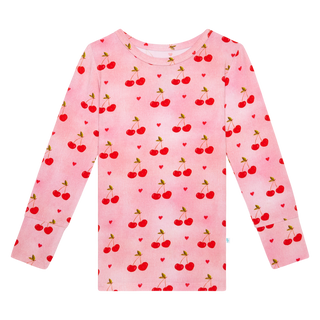 Posh Peanut Very Cherry L/S Basic Loungewear