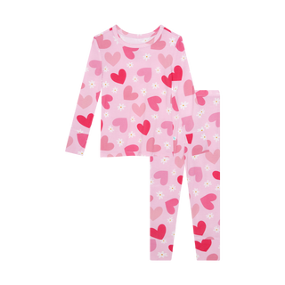 Posh Peanut Daisy Love L/S Basic Loungewear