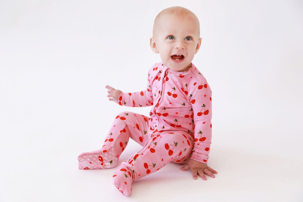 Posh Peanut Very Cherry Convertible One Piece | Basically Bows & Bowties