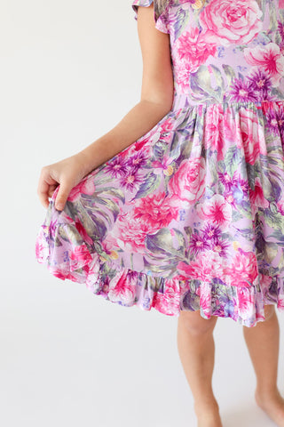 Posh Peanut Ellery Ruffled Twirl Dress