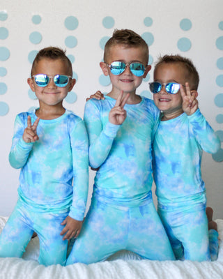 Dream Big Little Co Blue Tie Dye L/S Dream Set, Dream Big Little Co, Blue Tie Dye, cf-size-2t, cf-size-4t, cf-size-5-6, cf-size-7-8, cf-size-9-10, cf-type-pajamas, cf-vendor-dream-big-little-