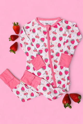 DBLC X Jessica Crum Berry Brooklyn Dream Romper