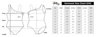 Lola and The Boys Swimsuit Size Chart