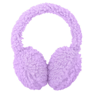 Iscream Purple Sherpa Earmuffs, Iscream, All Things Holiday, cf-type-earmuffs, cf-vendor-iscream, Ear Muffs, Iscream, Iscream Earmuffs, Iscream Tie Dye, iscream-shop, Sherpa, Earmuffs - Basic