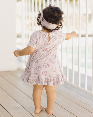 Quincy Mae Terry Dress - Daisy