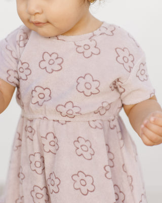 Quincy Mae Terry Dress - Daisy