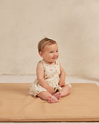 Quincy Mae Skirted Tank Romper - Oranges