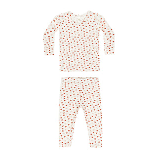 Quincy Mae Bamboo Pajama Set - Valentines