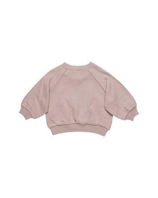 Quincy Mae Pocket Sweatshirt - Mauve