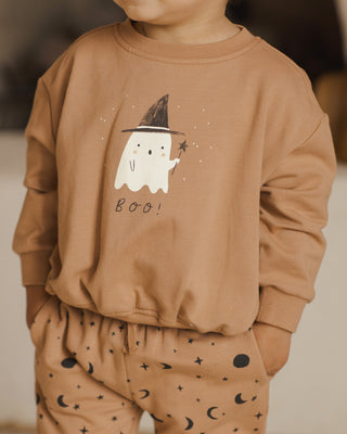 Quincy Mae Relaxed Sweatshirt - Boo