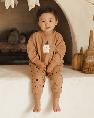 Quincy Mae Relaxed Sweatshirt - Boo