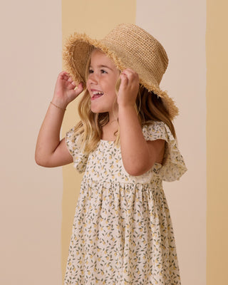 Rylee & Cru Mariposa Dress - Lemons