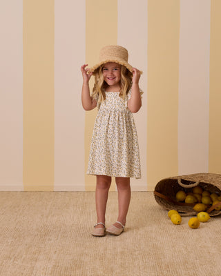 Rylee & Cru Mariposa Dress - Lemons