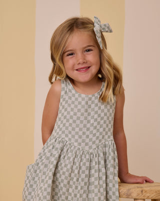 Rylee & Cru Summer Dress - Sage Check