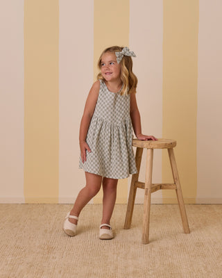 Rylee & Cru Summer Dress - Sage Check