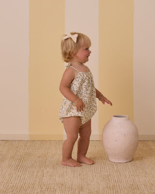 Rylee & Cru Nala Romper - Lemons