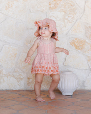 Rylee & Cru Zenni Set - Poppy Gingham