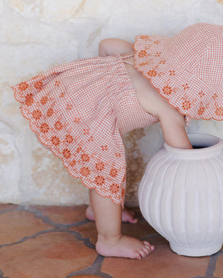 Rylee & Cru Zenni Set - Poppy Gingham