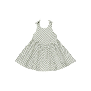 Rylee & Cru Summer Dress - Sage Check