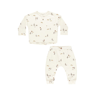 Rylee & Cru Long Sleeve Tee + Pant Set - Desert