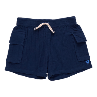 Blue Rooster Boys Pull On Short - Navy