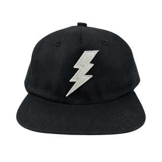 Tiny Whales, Tiny Whales Rad Power Snap Back Hat - Black - Basically Bows & Bowties