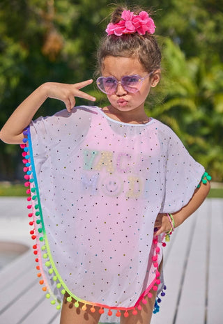 Lola and The Boys Rainbow Crystal Coverup