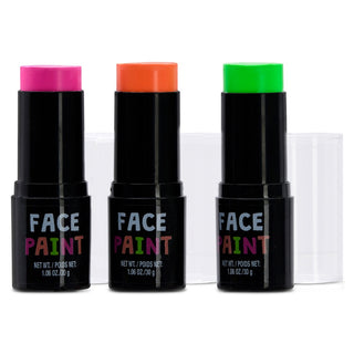 Iscream Ready, Set, Glow! Neon Face Paint Set