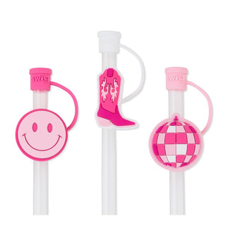 Swig Let's Go Girls Straw Topper Set