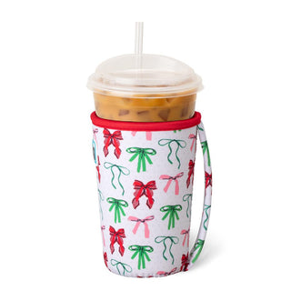 Swig Ribbons and Bows Iced Cup Coolie 22oz