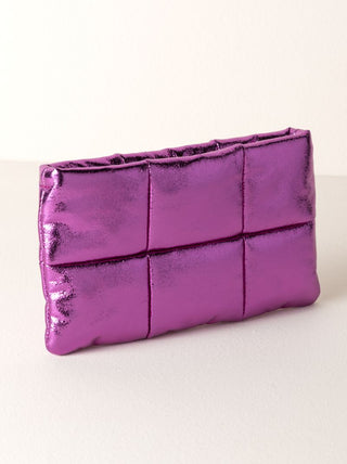 Shiraleah, Shiraleah Skyler Zip Pouch - Magenta - Basically Bows & Bowties