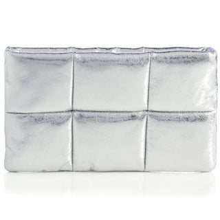 Shiraleah Skyler Zip Pouch - Silver